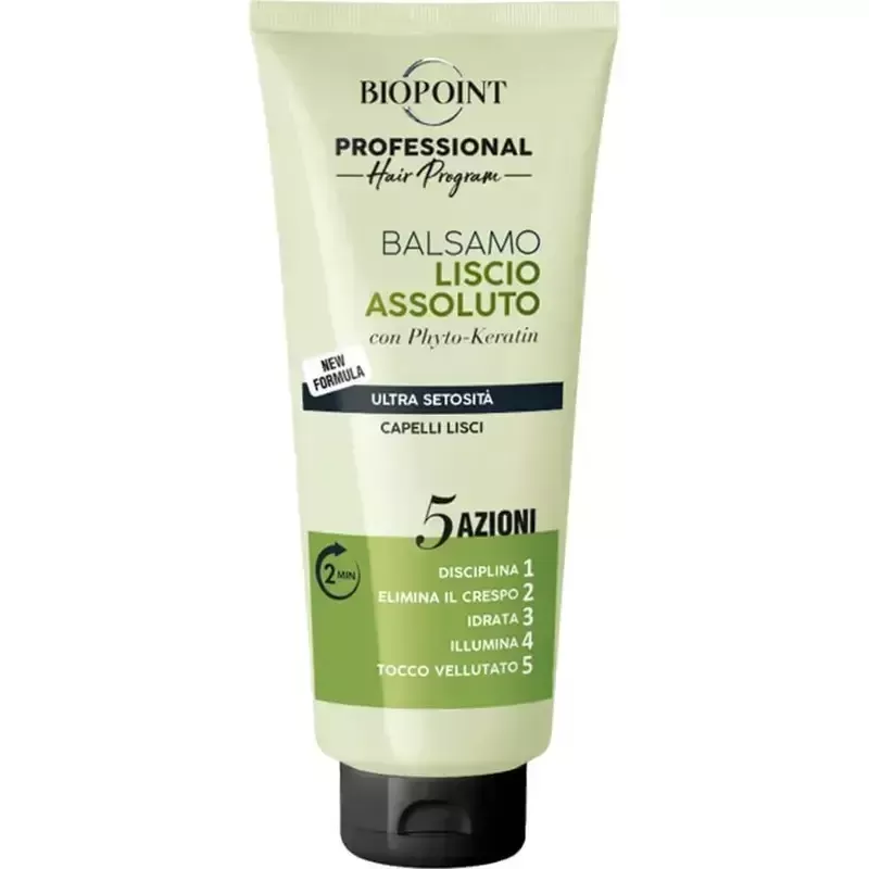 Biopoint Balsamo Liscio Assoluto 350ml – Anti-Crespo Biopoint Balsamo Liscio Assoluto 350ml – Anti-Crespo