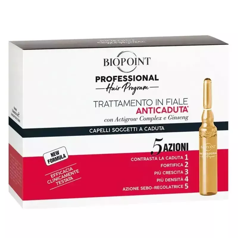 Biopoint Fiale Anticaduta 10x7ml – Capelli Forti Biopoint Fiale Anticaduta 10x7ml – Capelli Forti