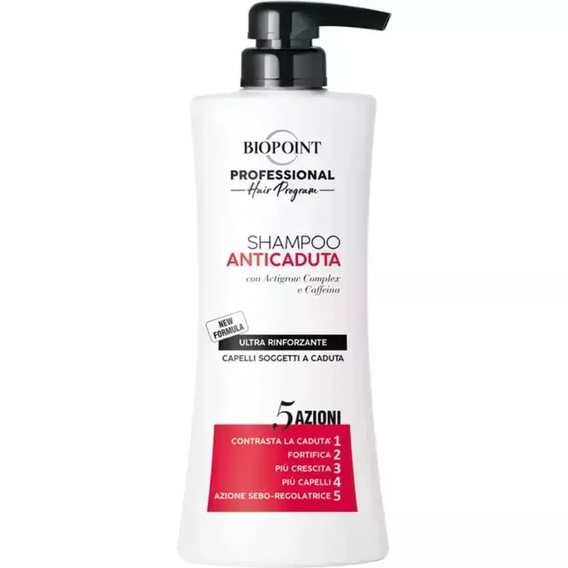 Biopoint Shampoo Anticaduta 400ml | Capelli Forti e Rinforzati