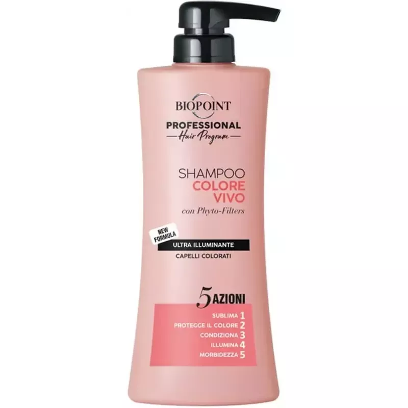 Biopoint Shampoo Colore Vivo 400ml | Capelli Brillanti