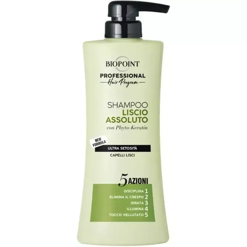 Biopoint Shampoo Liscio Assoluto 400ml | Capelli Setosi