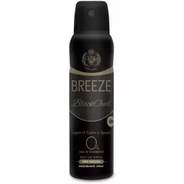 Breeze Black Oud Spray 150ml | Protezione senza alluminio
