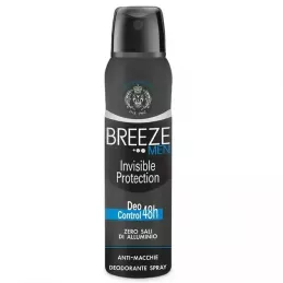 Breeze Men Invisible Spray – Deodorante Uomo 48h Freschezza