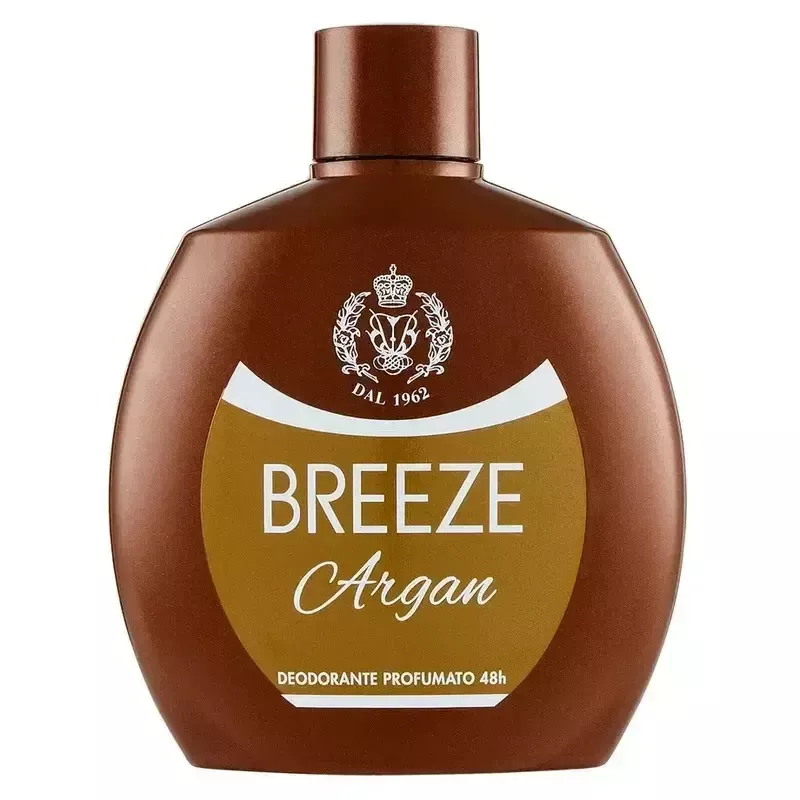 Breeze Argan Deodorante Squeeze – Delicato e Senza Gas Breeze Argan Deodorante Squeeze – Delicato e Senza Gas