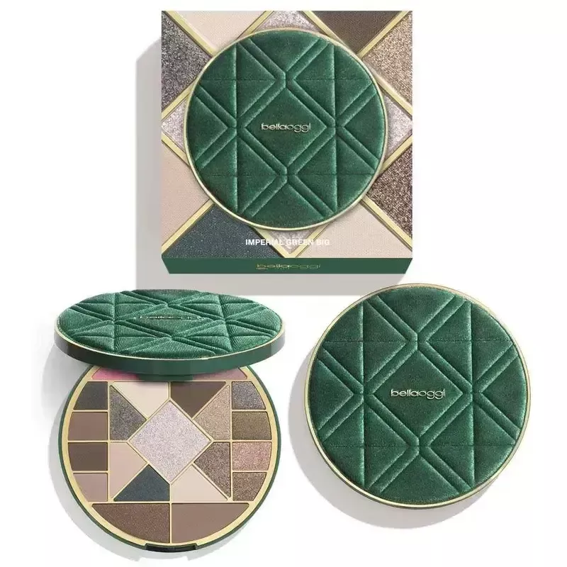 BellaOggi Imperial Green Big – Palette Viso e Occhi
