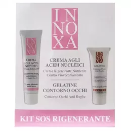 Kit Viso Anti Age Innoxa SOS | Acidi Nucleici e Contorno Occhi